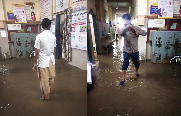 The Global Times | उरणमध्ये मुसळधार पाऊस