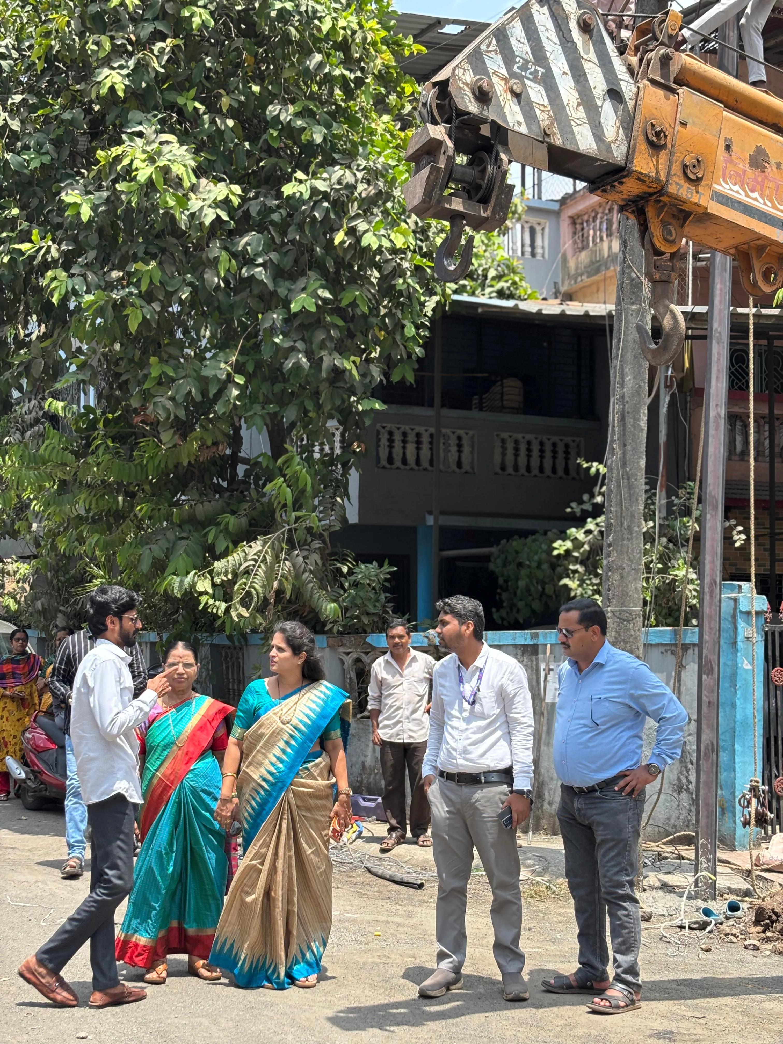 The Global Times | वाढत्या भारामुळे पेण शहरातील प्रभाग एक मधील...