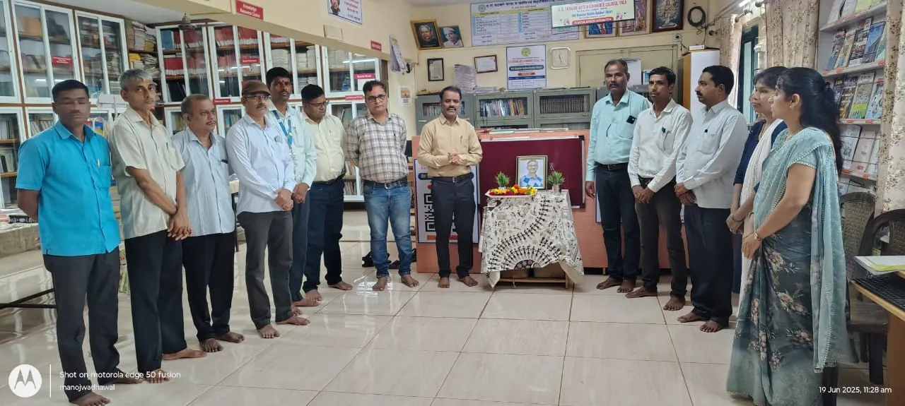 The Global Times | तळा कॉलेजमध्ये वाचन दिन उत्साहात साजरा.