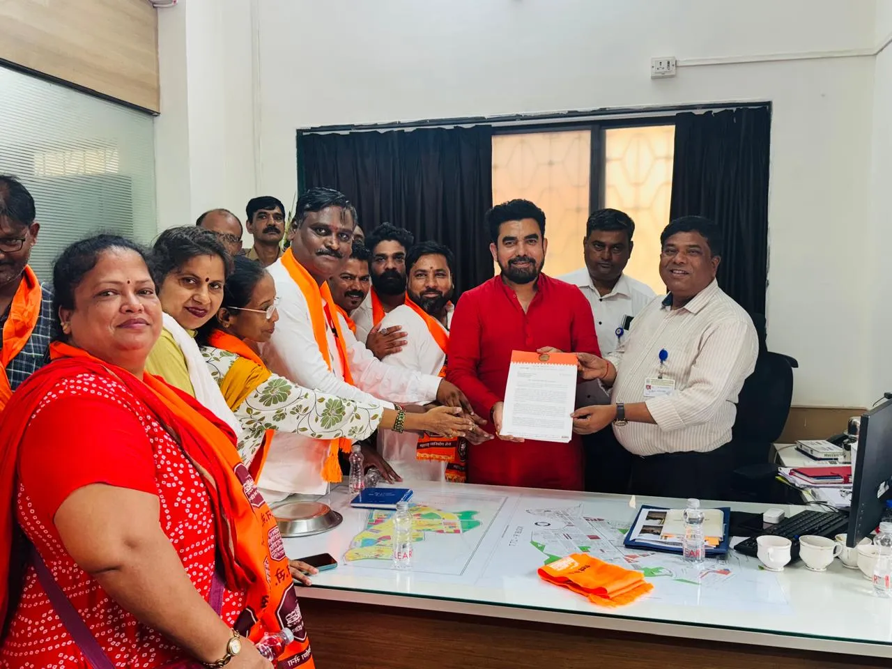 The Global Times | घणसोली मधील विविध नागरी प्रश्नांसाठी मनसेचा घणसोली...